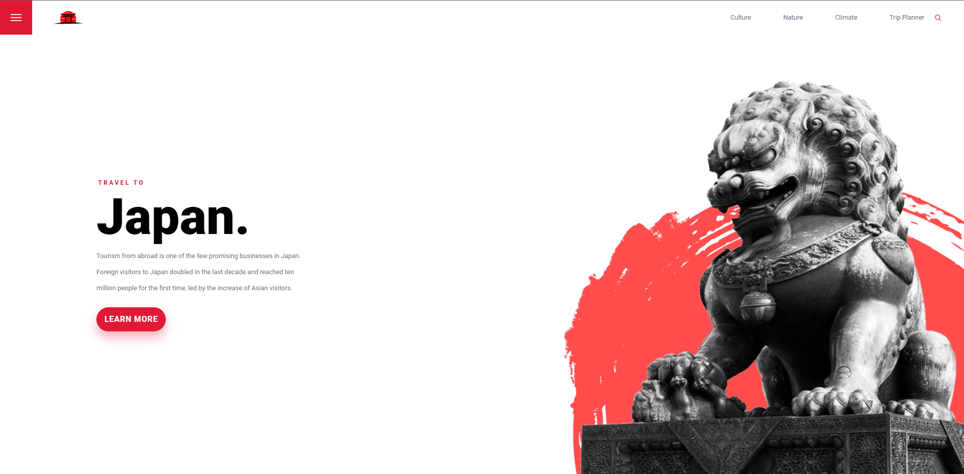 لندینگ پیج خودروی برقی مینی - نمونه کار دانشجو